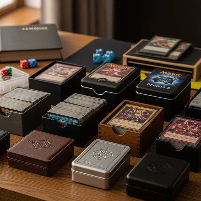 Top-Rated Deck Boxes for Trading Card Game Collectors