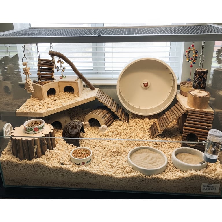 Top Large Hamster Cages for Syrian Hamsters (800+ sq. inches)
