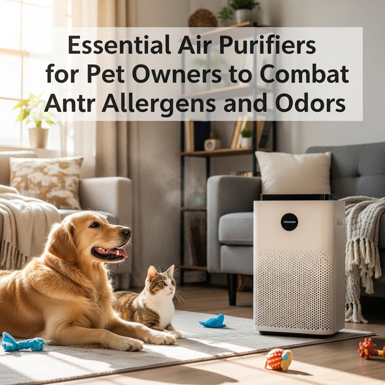 Essential Air Purifiers for Pet Owners to Combat Allergens and Odors