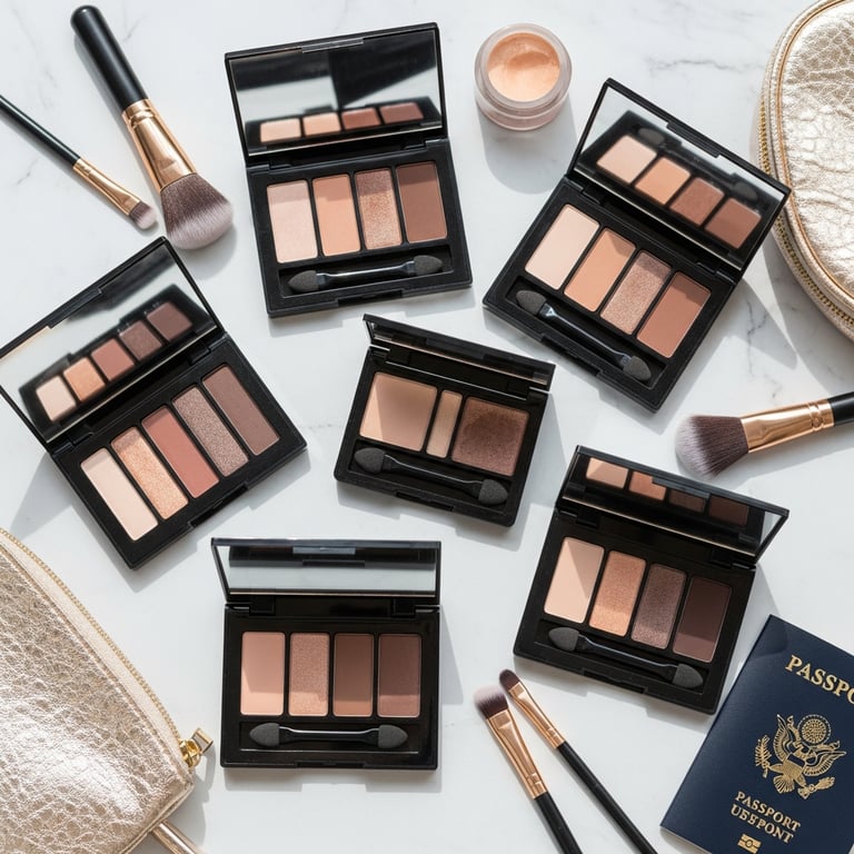 Essential Mini Eyeshadow Palettes Perfect for Travel