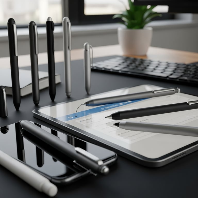 Top Universal Stylus Pens for Seamless Multi-Device Work (iPad & Android)