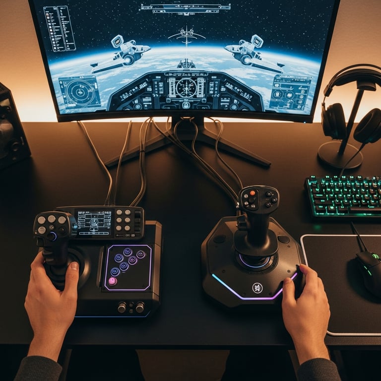 Best HOTAS/HOSAS Setups for Immersive Space Sims