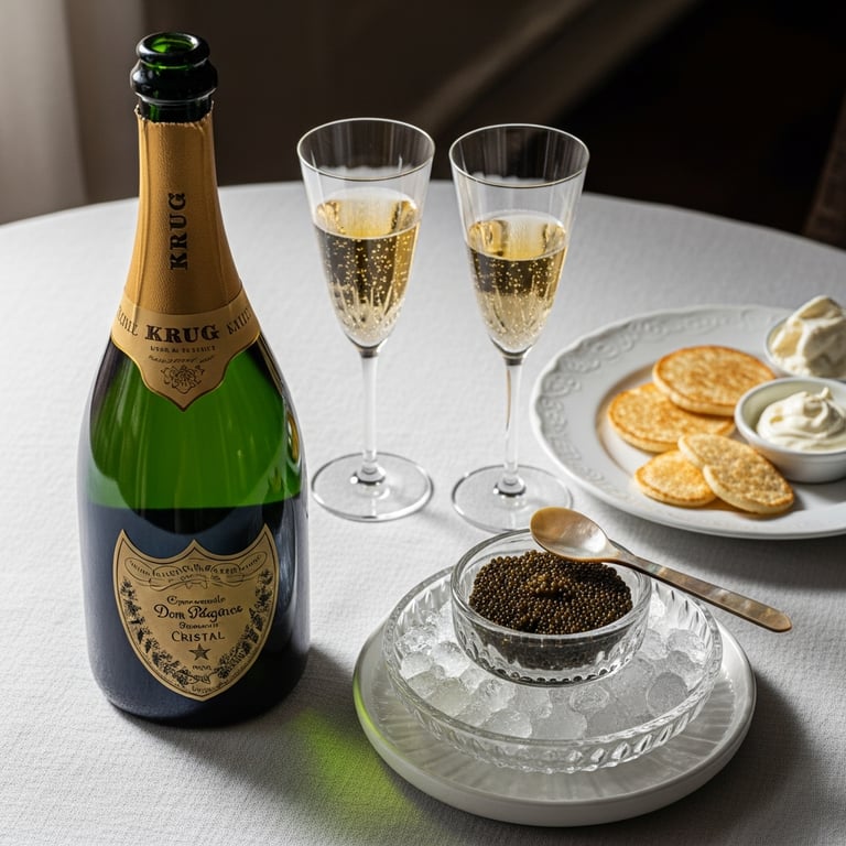 Top Champagne Brands for the Perfect Caviar Pairing