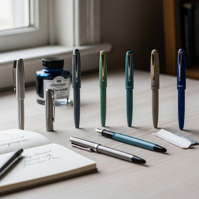Top-Rated Beginner Fountain Pens Under $50