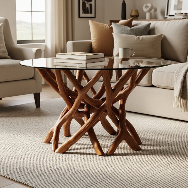 Unique Sculptural Coffee Tables to Make a Statement in Your Living Room