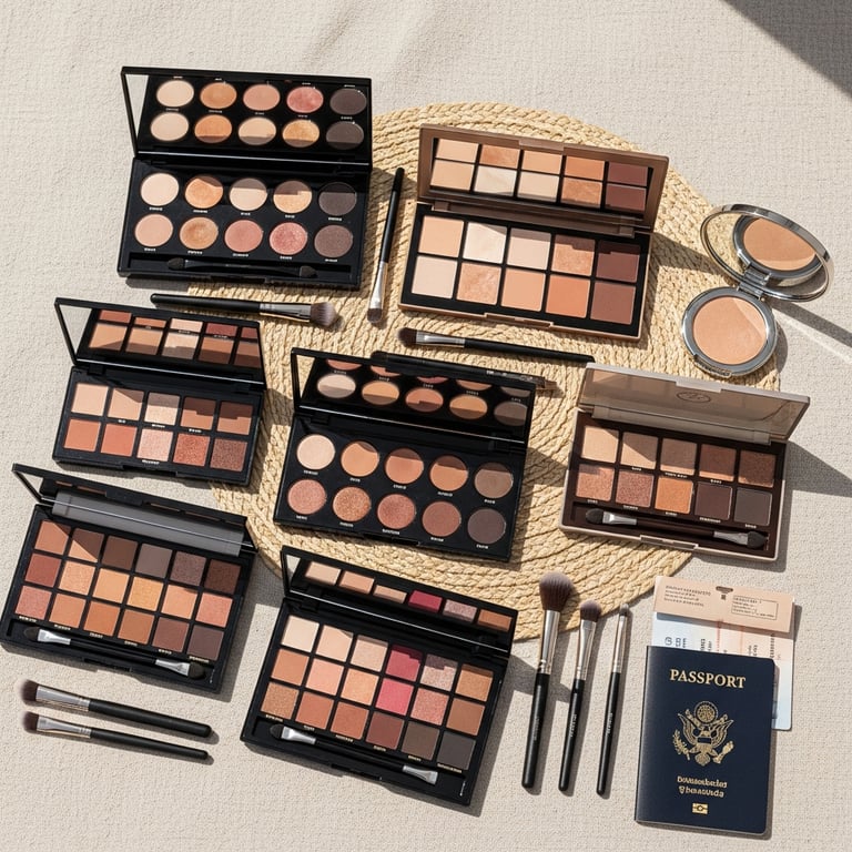 Best Multipurpose Face & Eye Palettes for Efficient Travel