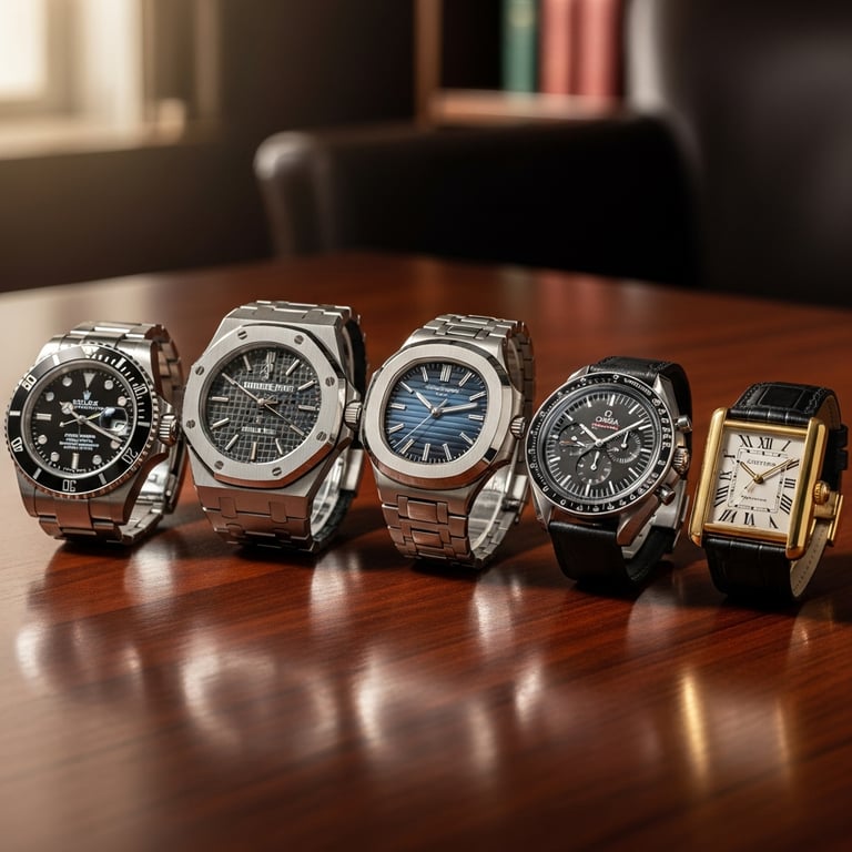 Iconic Men's Luxury Watches That Are Excellent Investments