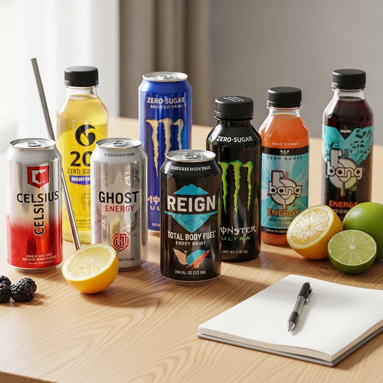 Best Zero-Sugar Energy Drinks for a Clean Boost in 2026