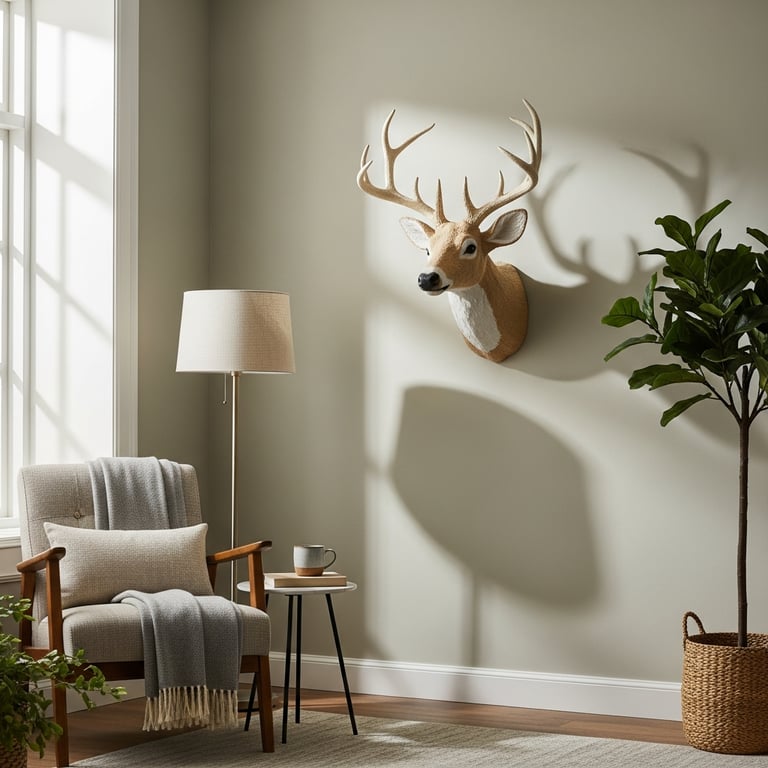 Best Faux Taxidermy Wall Decor for Eco-Conscious Homes