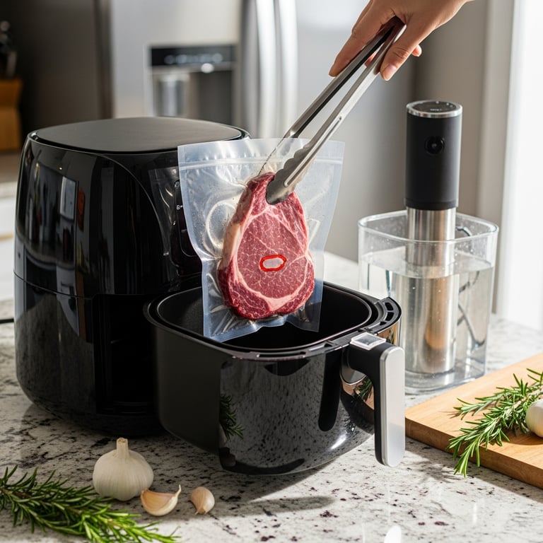 Best Air Fryers for Finishing Sous Vide Dishes