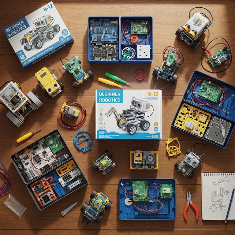 Best Beginner Robotics Kits for Kids (Ages 8-12)