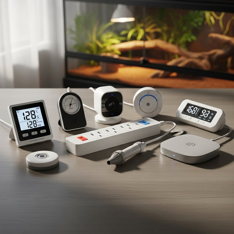 Top 10 Smart Devices for Monitoring Reptile Terrarium Climate