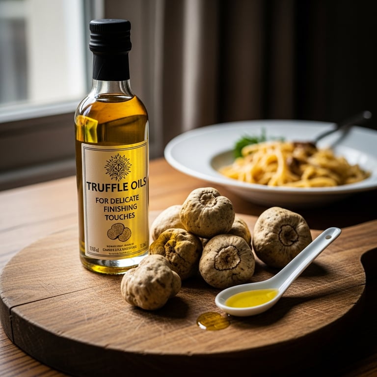 Best White Truffle Oils for Delicate Finishing Touches