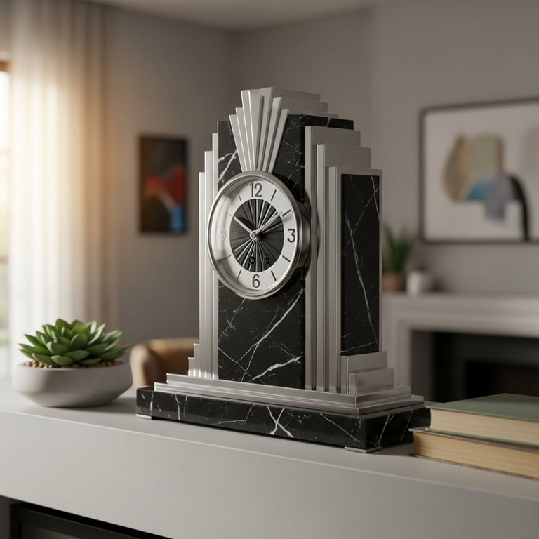 Top 7 Decorative Art Deco Mantel Clocks for Modern Homes