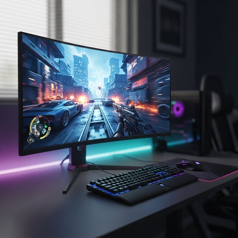 Best Curved Gaming Monitors for Immersion