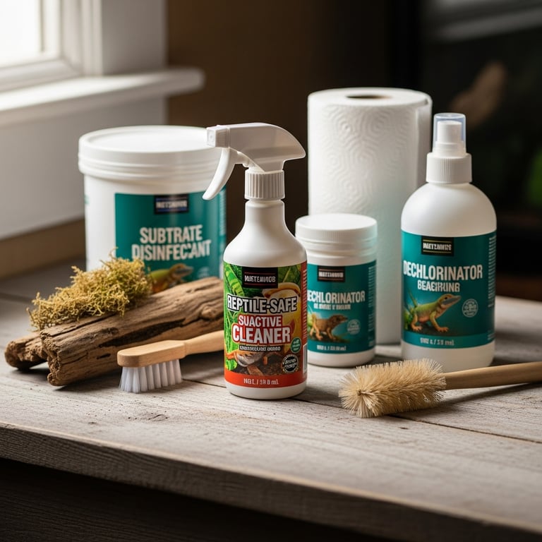 Best Reptile-Safe Terrarium Cleaners for Bioactive Setups