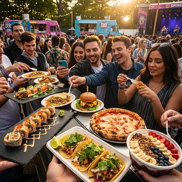 Music Festivals Globally with the Most Impressive Culinary Offerings