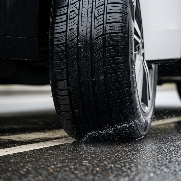 Top-Rated All-Season Tires for Exceptional Wet Weather Braking