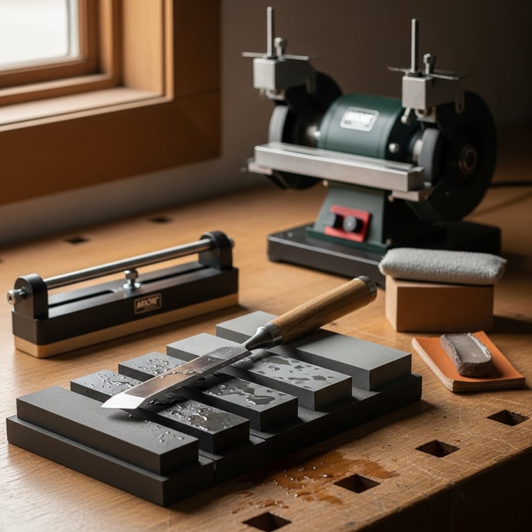 The Ultimate Guide to Chisel Sharpening Systems: From Stones to Powered Units