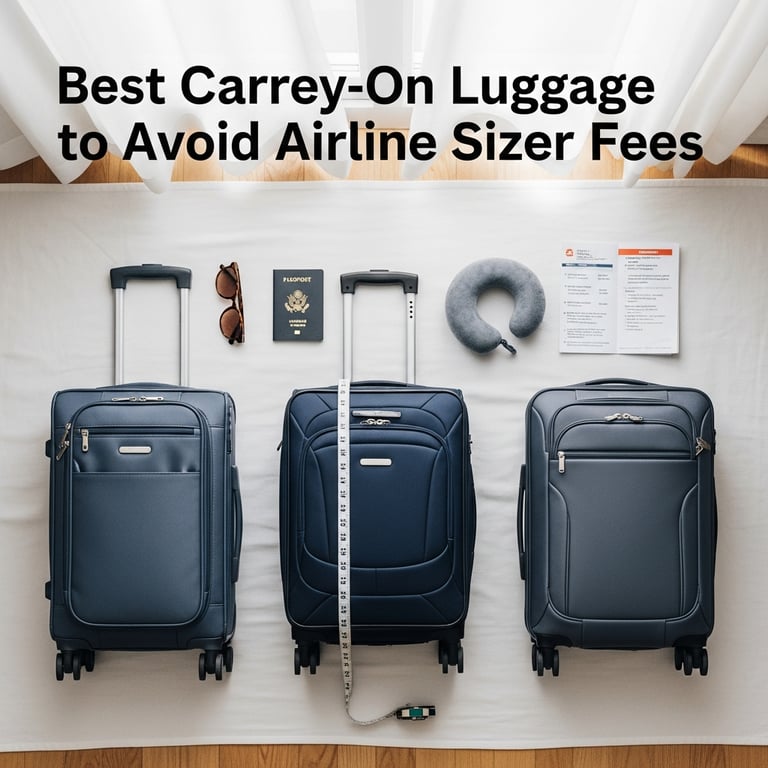 Best Carry-On Luggage to Avoid Airline Sizer Fees