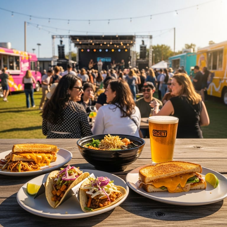 Top Music Festivals for Foodies in the USA
