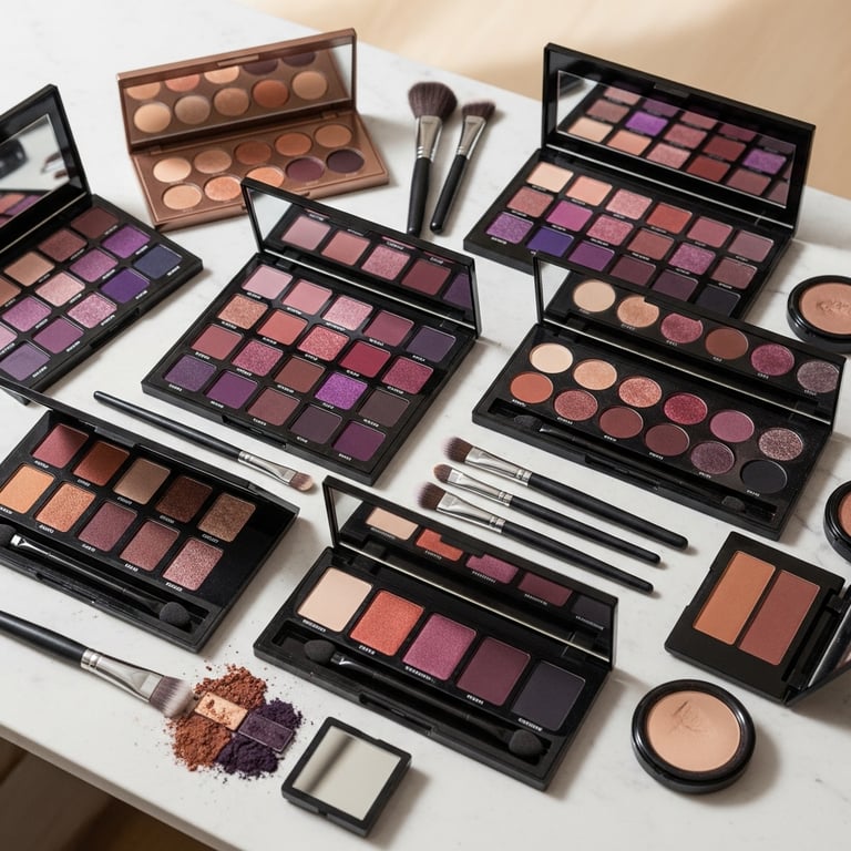Eyeshadow Palettes That Make Green Eyes Pop with Complementary Shades
