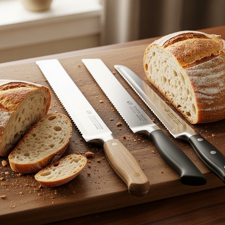 Essential Bread Slicing Knives for Artisan Home Breads