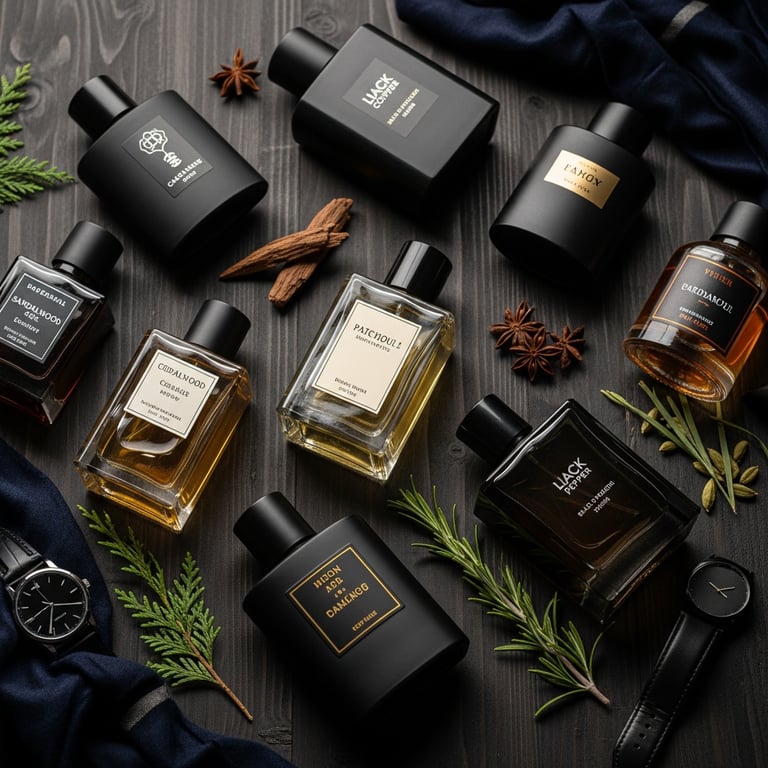 Long-Lasting Colognes with Woody and Spicy Notes for the Modern Man