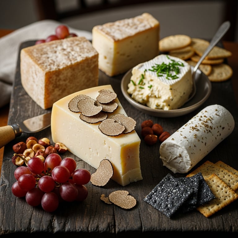 Essential Specialty Cheeses That Perfectly Pair with Truffle Flavors
