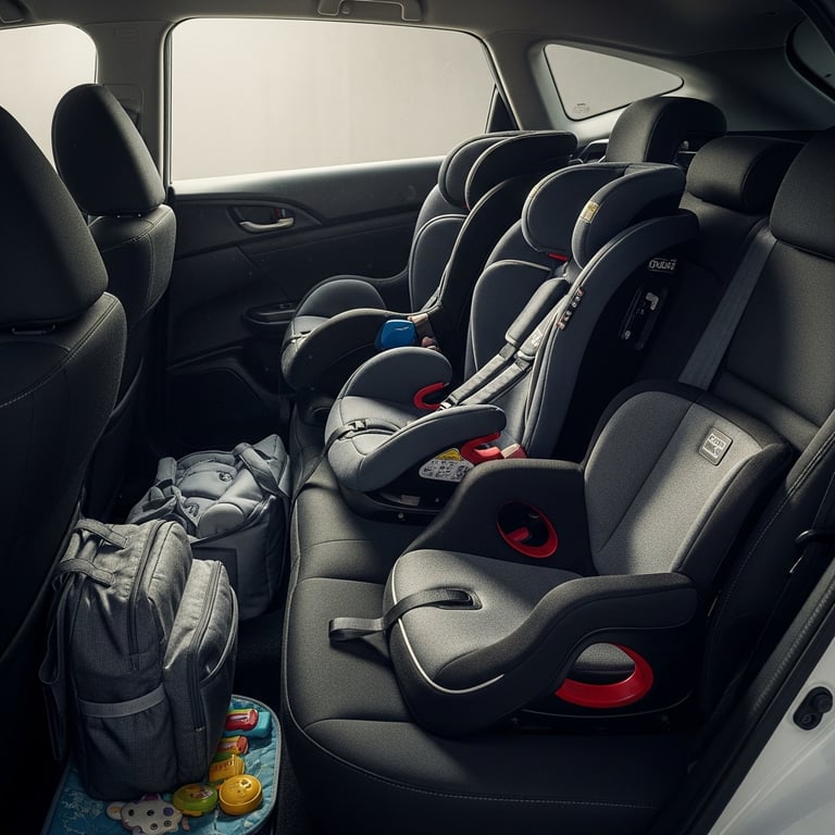 Top Slim Car Seats for Fitting Three Across in Compact Vehicles