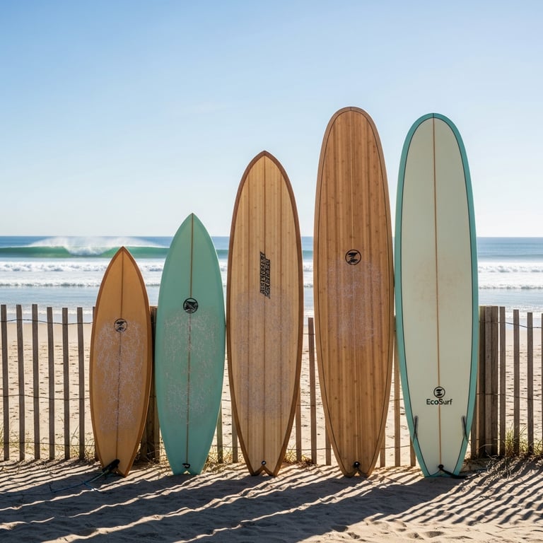 Top Surfboard Brands Leading in Sustainable Construction