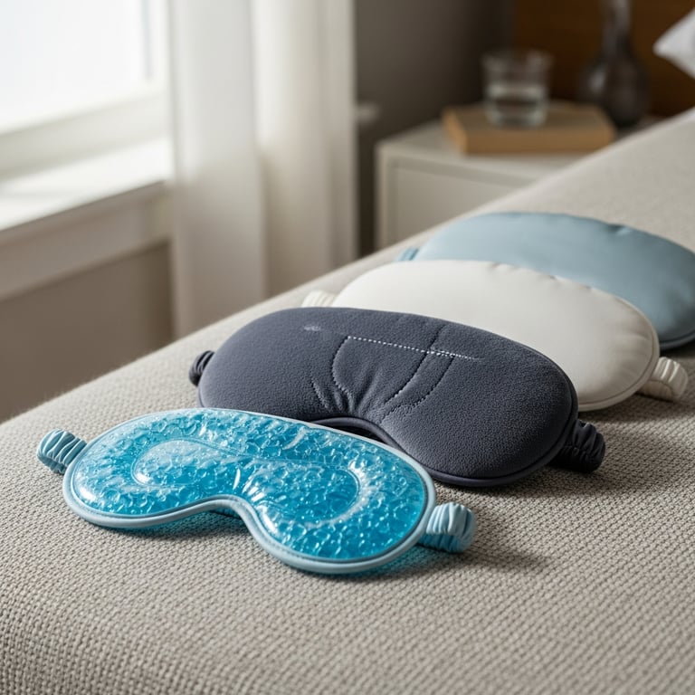 Top Sleep Masks for Migraine and Headache Relief (Cooling & Weighted Options)