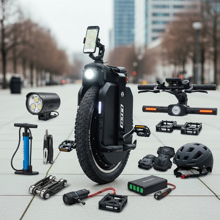 Top Performance and Customization Accessories for Electric Unicycles