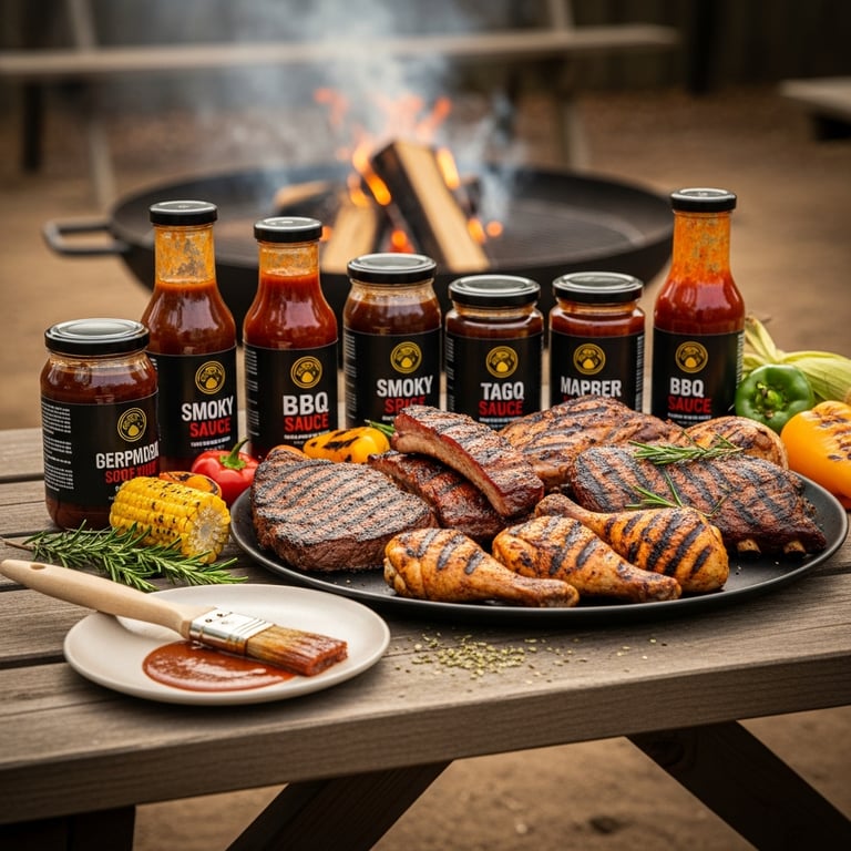 Best BBQ Sauces to Pair with Fire Pit Grilled Meats
