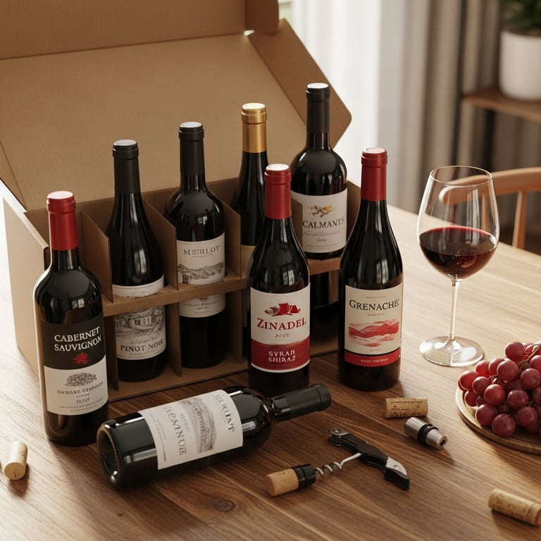 Best Wine Subscription Boxes Offering a Diverse Selection of Reds
