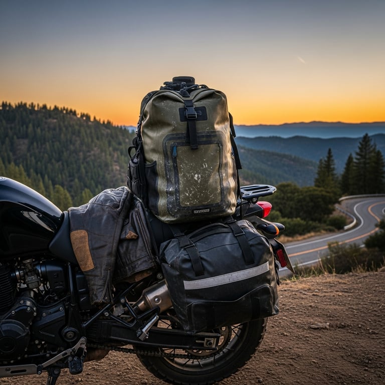 Best Waterproof Backpacks for Motorcycle Touring