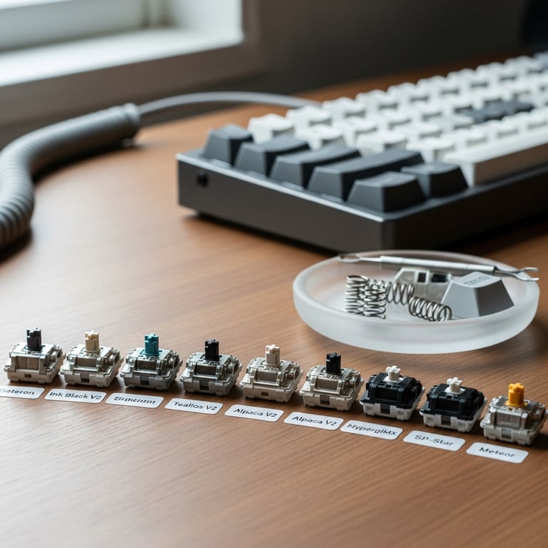 Top Linear Switches for Custom Mechanical Keyboard Builds in 2026