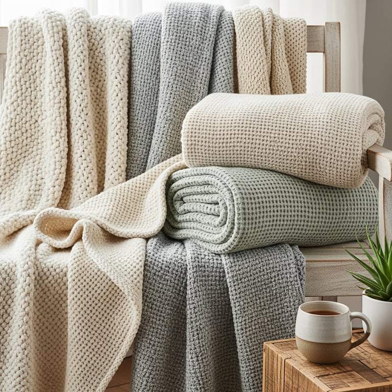 Best Eco-Friendly & Organic Cotton Throw Blankets for Sustainable Living