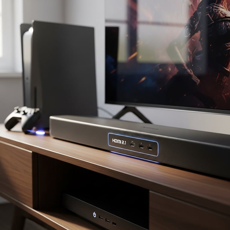 Best Soundbars for Gaming with HDMI 2.1 Passthrough