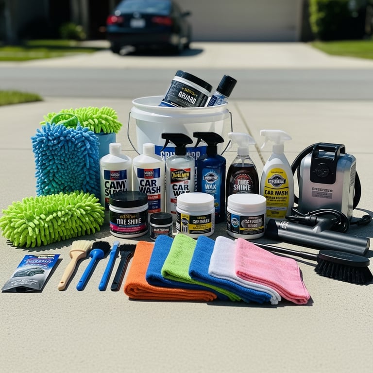 Best Complete Car Wash Kits for DIY Detailing