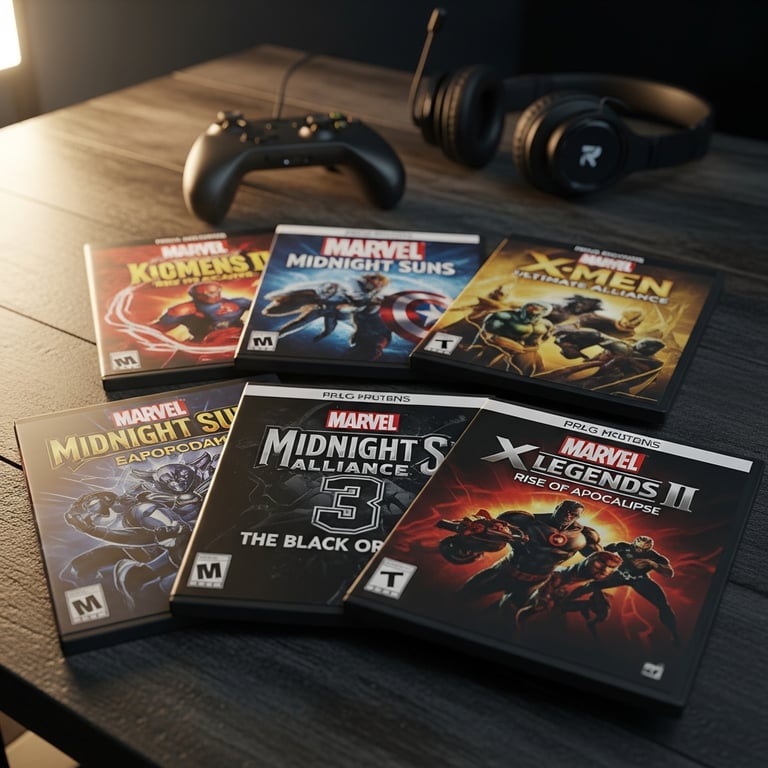 Top Marvel-Themed RPG Video Games to Play Right Now