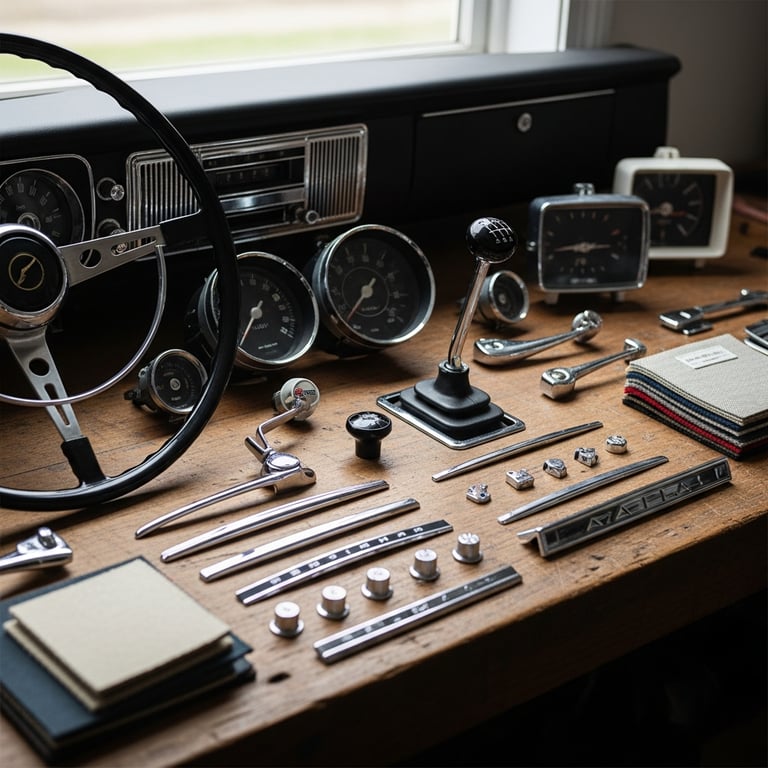 Essential Interior Restoration Parts for Preserving Classic Car Authenticity