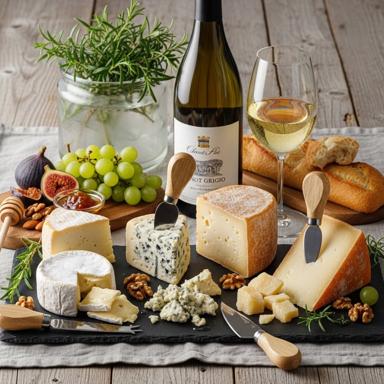 Best Artisan Cheeses to Pair with Crisp White Wines