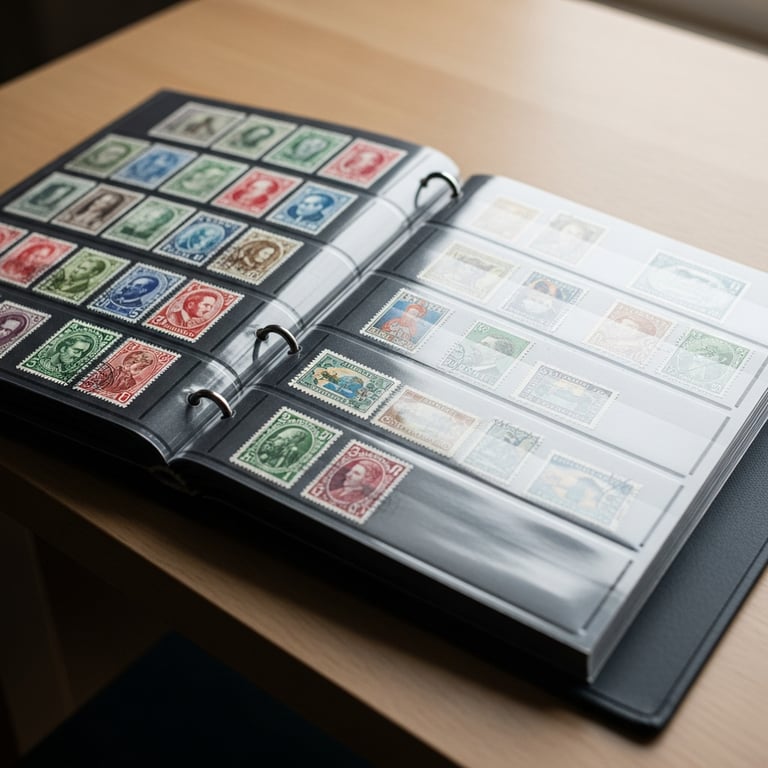 Top Hingeless Stamp Albums for Protecting Valuable Collections