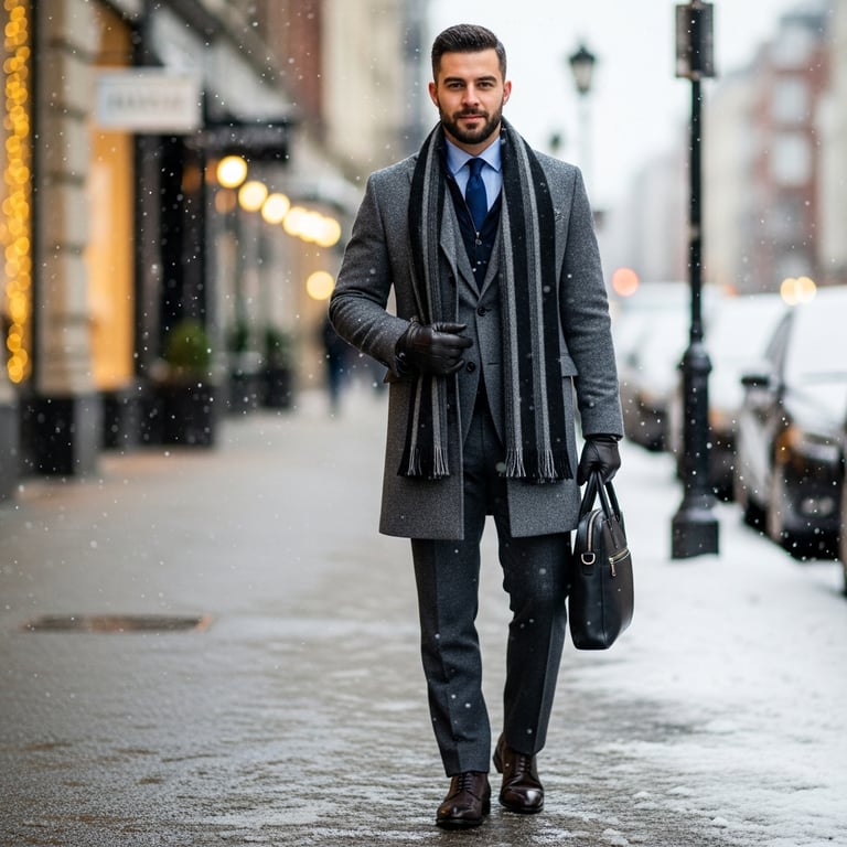 Most Stylish Men's Overcoats for a Polished Winter Look