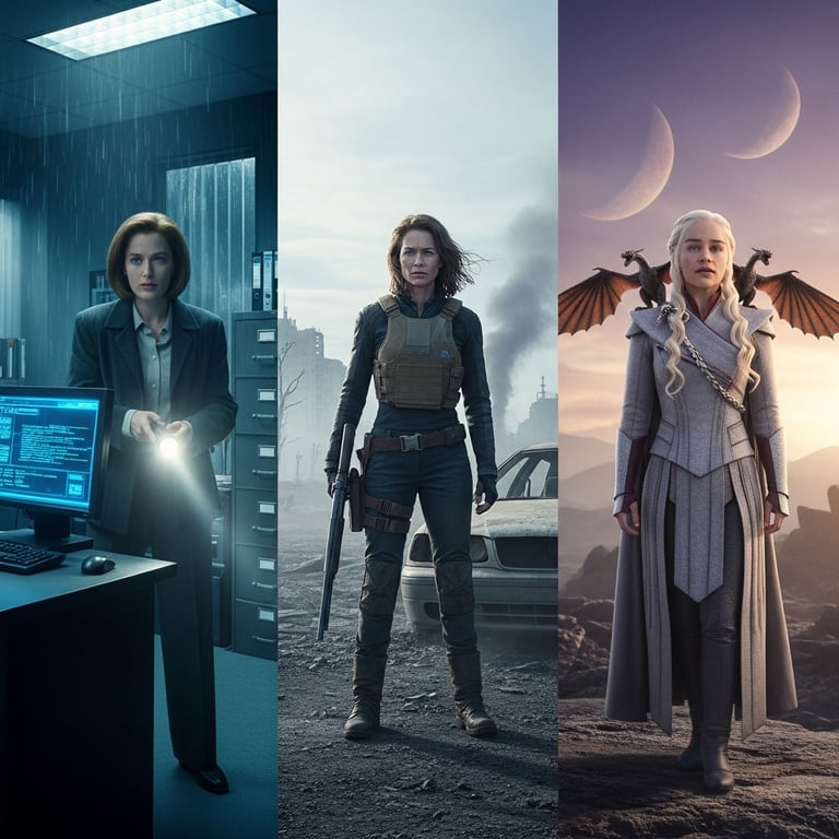 Sci-Fi TV Series with the Most Iconic Female Leads