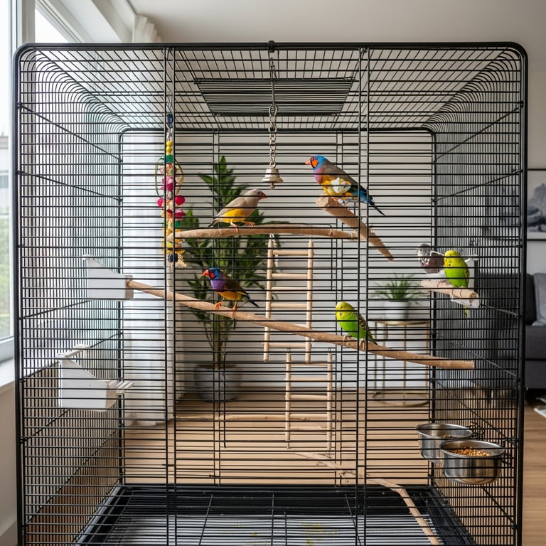 Best Flight Cages for Small Bird Species