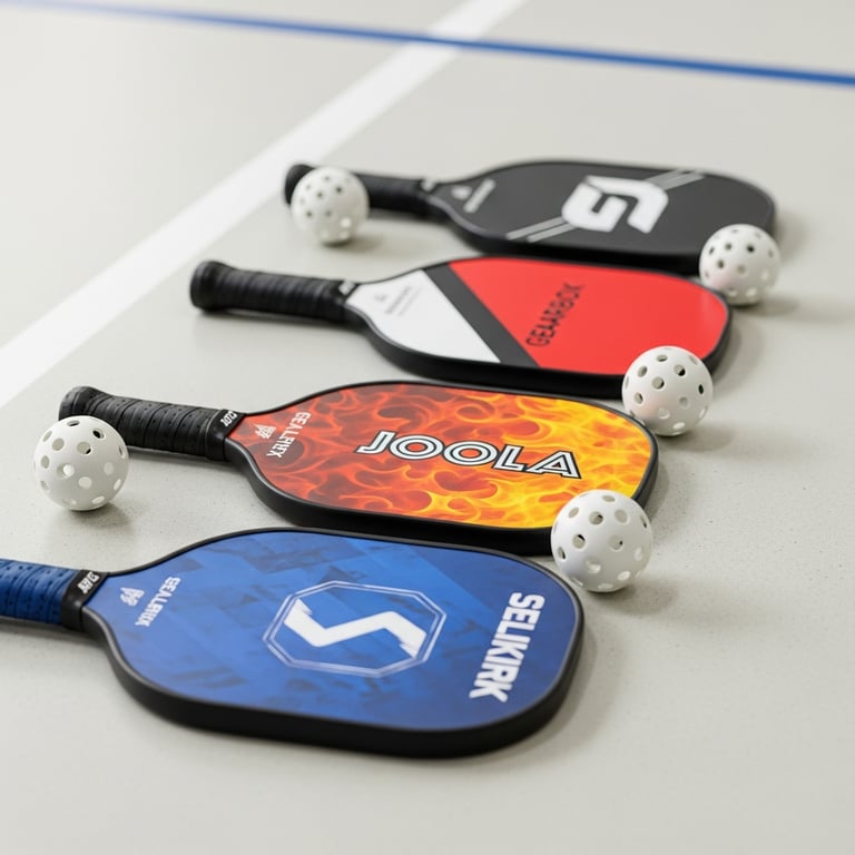 Best All-Court Pickleball Paddles for Intermediate Players