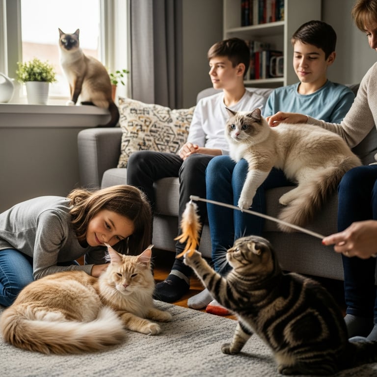 Most Affectionate Cat Breeds for Families