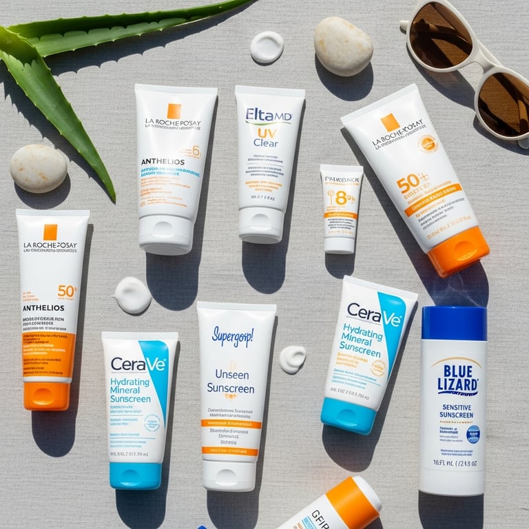 Essential Broad-Spectrum Sunscreens for Daily Face & Body Protection